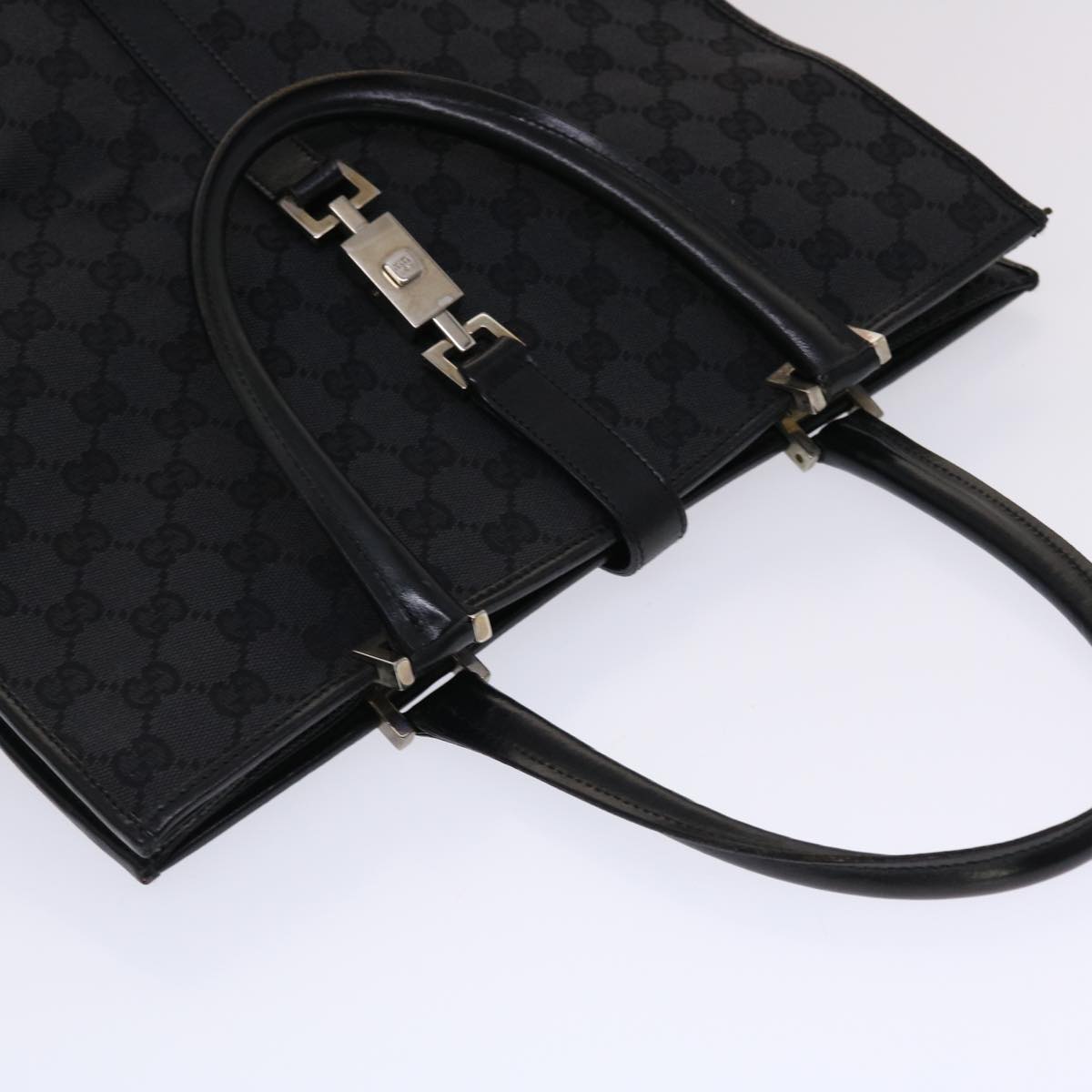 Sac Seconde main Gucci Tote Bag Monogrammé Noir