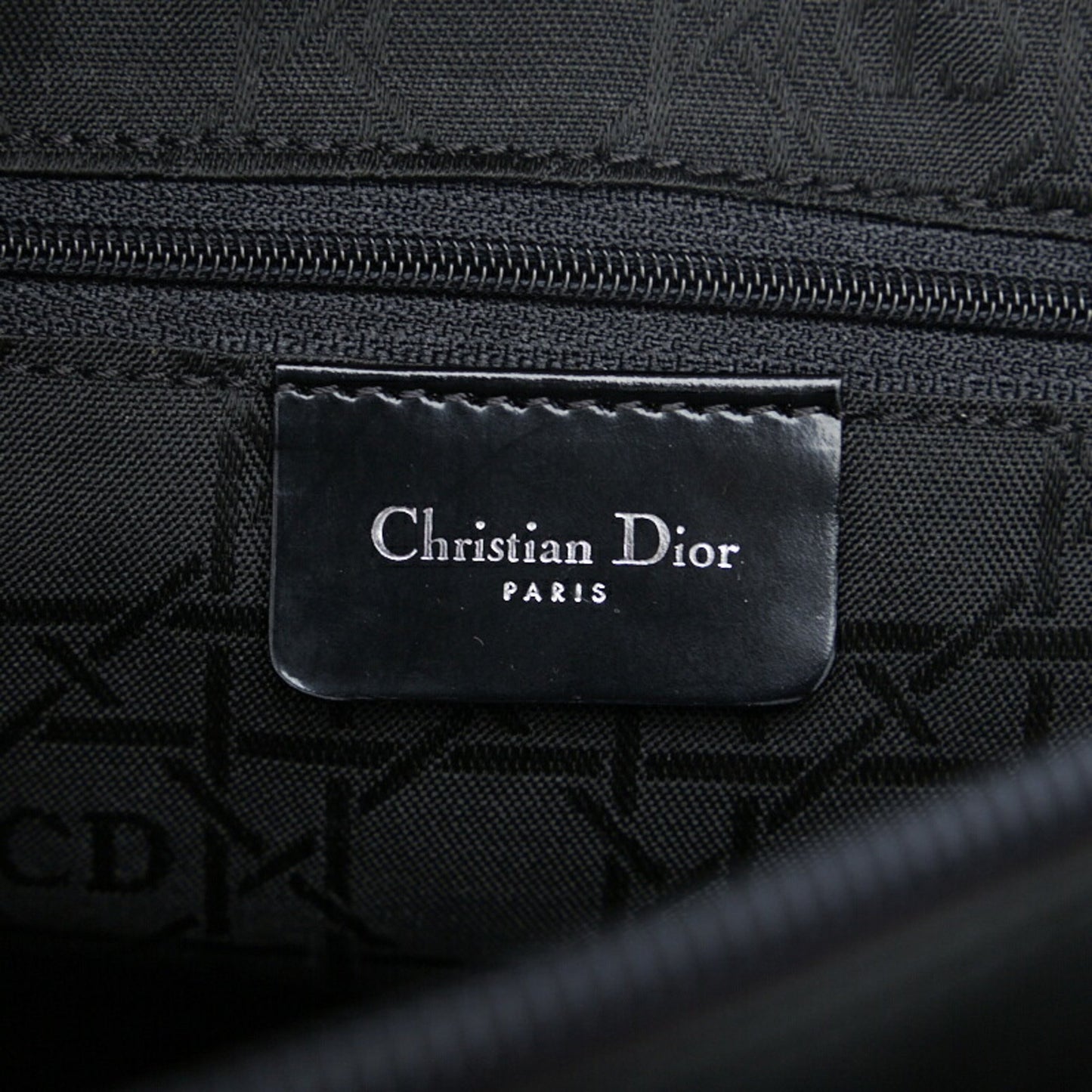 Sac Seconde main Dior modèle Lady Dior en tissu noir
