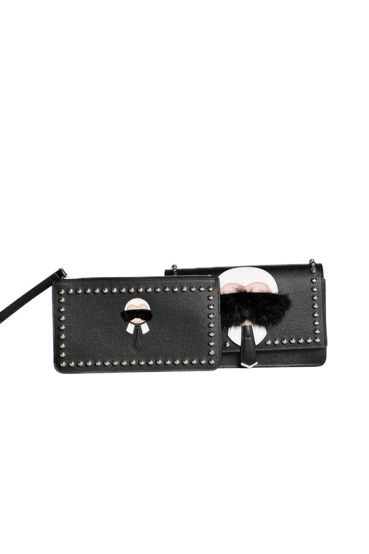 Petite pochette de Seconde main Fendi Edition Karl