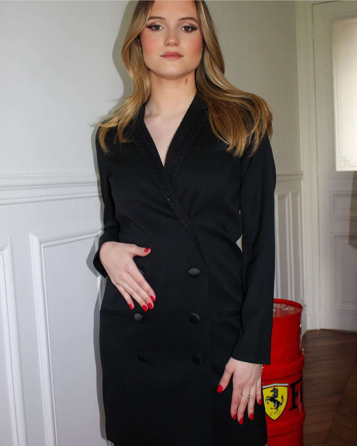 Robe Smoking de Seconde main The Kooples Noire